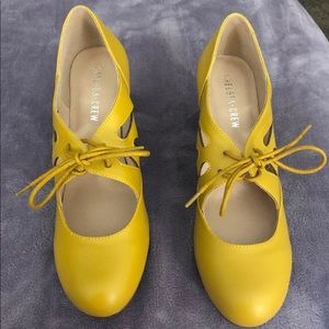 ModCloth Chelsea Crew Lace-Up Heel